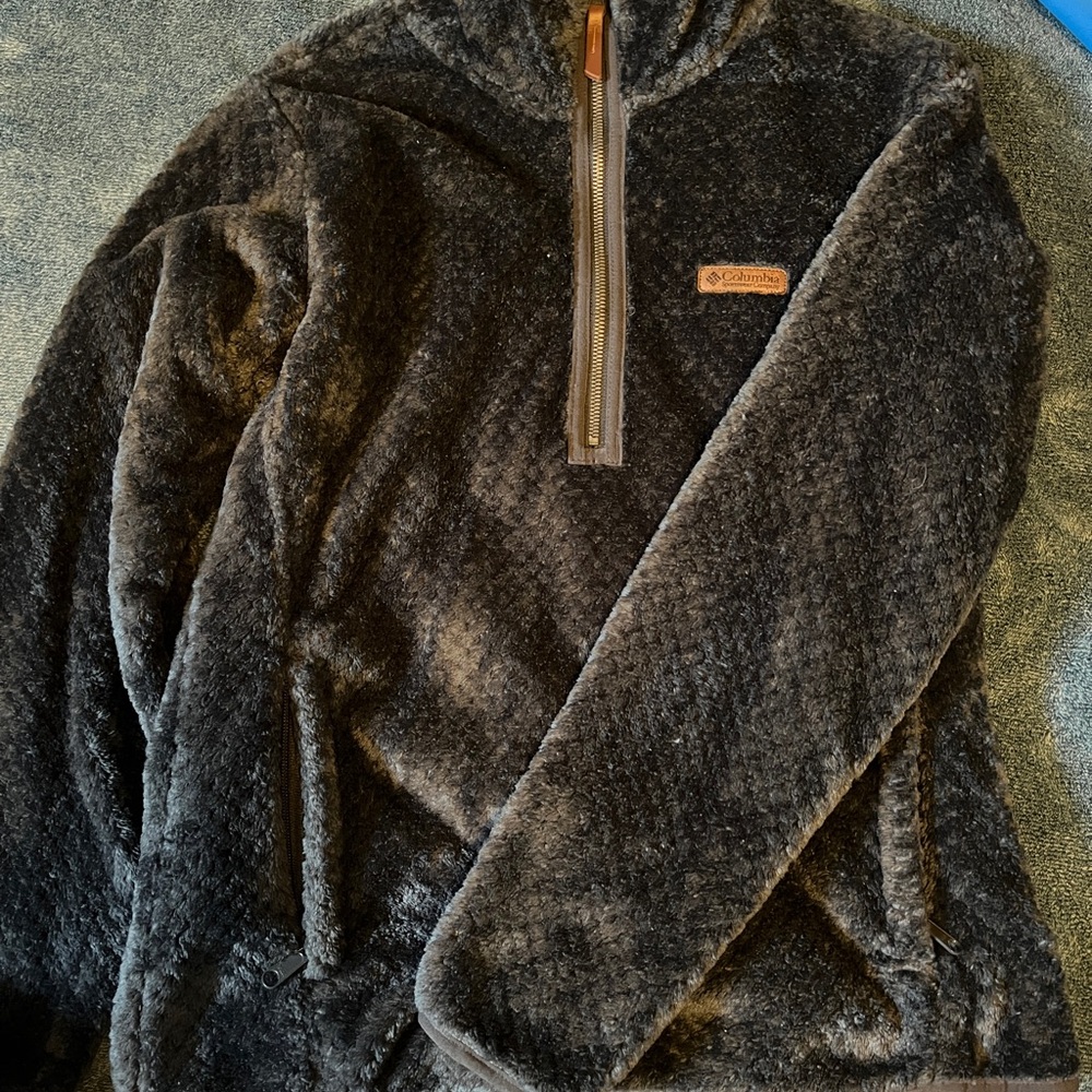 Columbia Charcoal Fleece Jacket